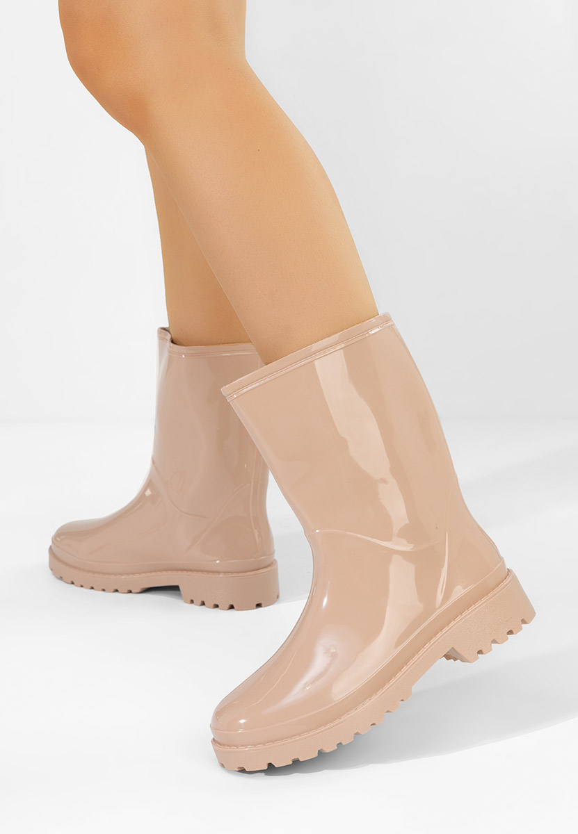 Béžové dámske holínky Jalena V2