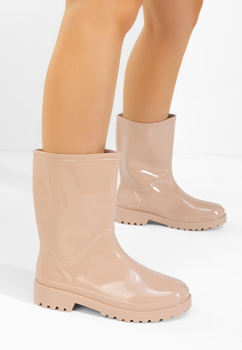 Béžové dámske holínky Jalena V2