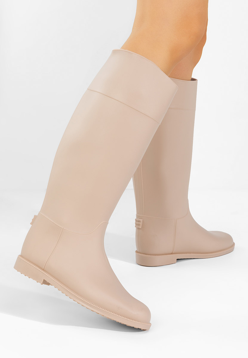 Béžové dámske holínky Angelena V2