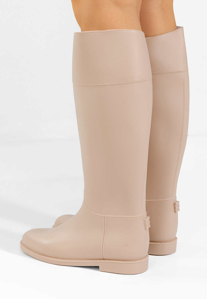 Béžové dámske holínky Angelena V2