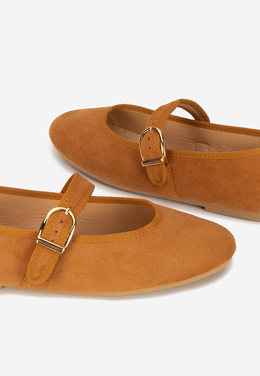 Camelové dámské baleríny Alecsona