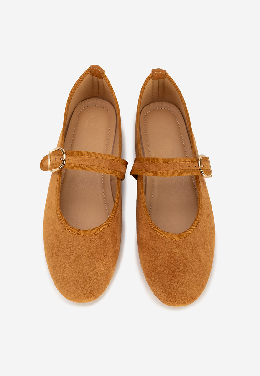 Camelové dámské baleríny Alecsona