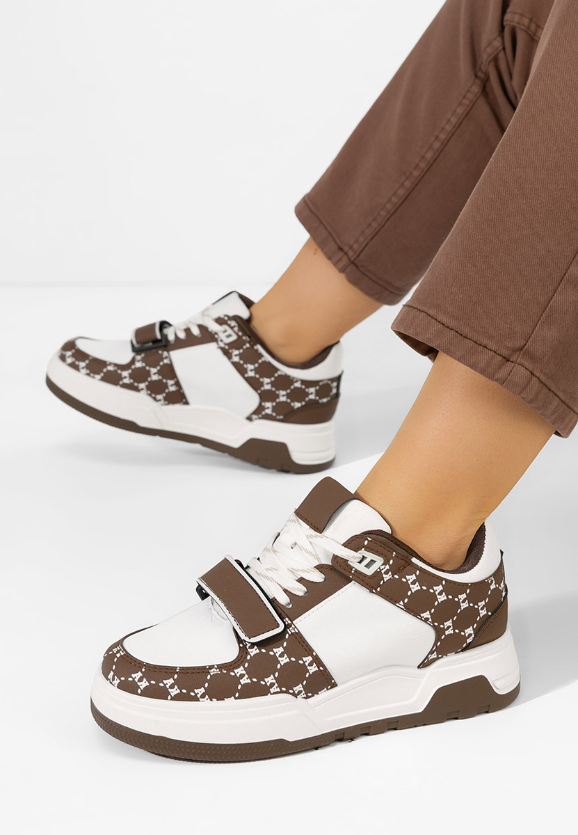 Hnedé dámské tenisky Rosellia