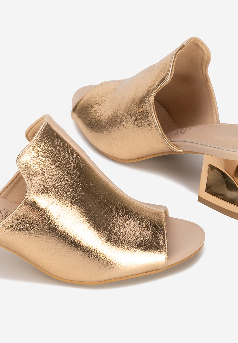 Tělové pantofle na podpatku Floriana V2