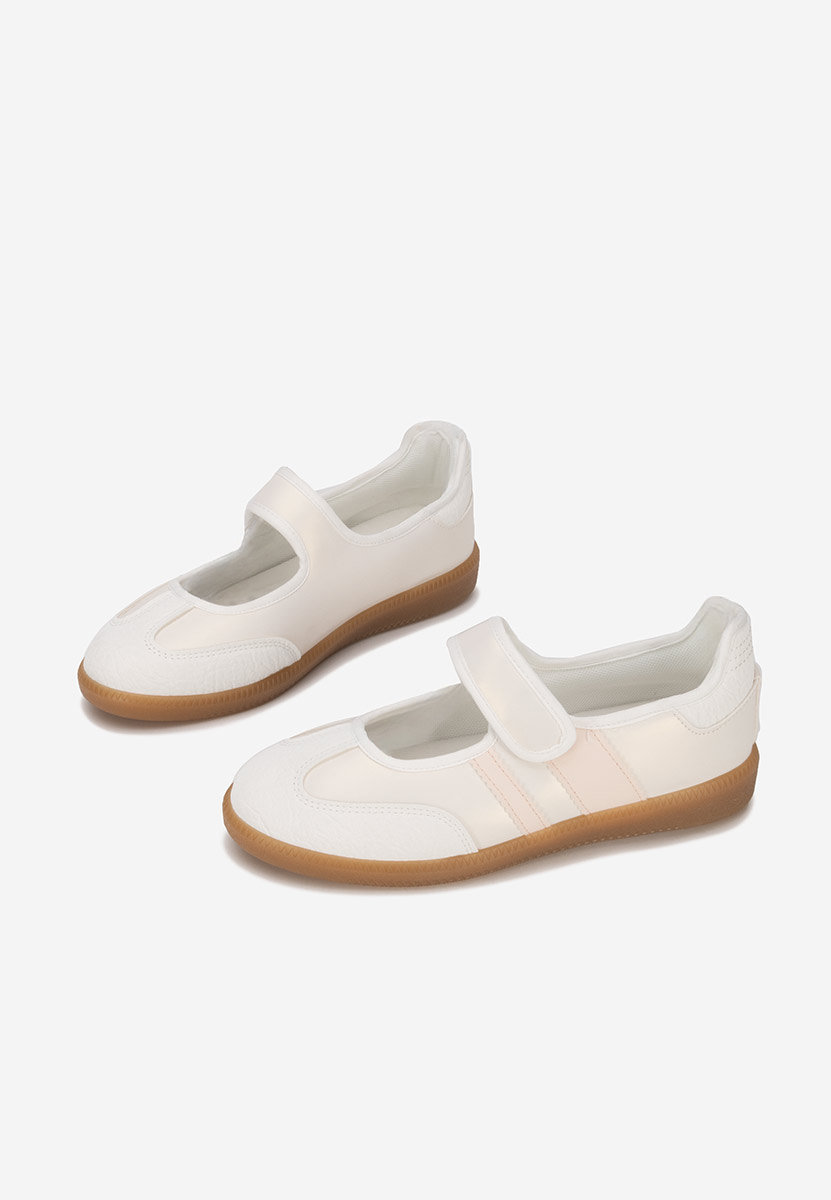 Bílé dámské baleríny Elisio V2