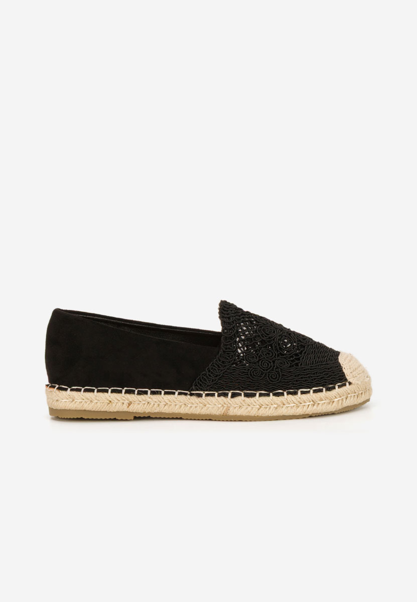 Černé dámské espadrilky Thaisa