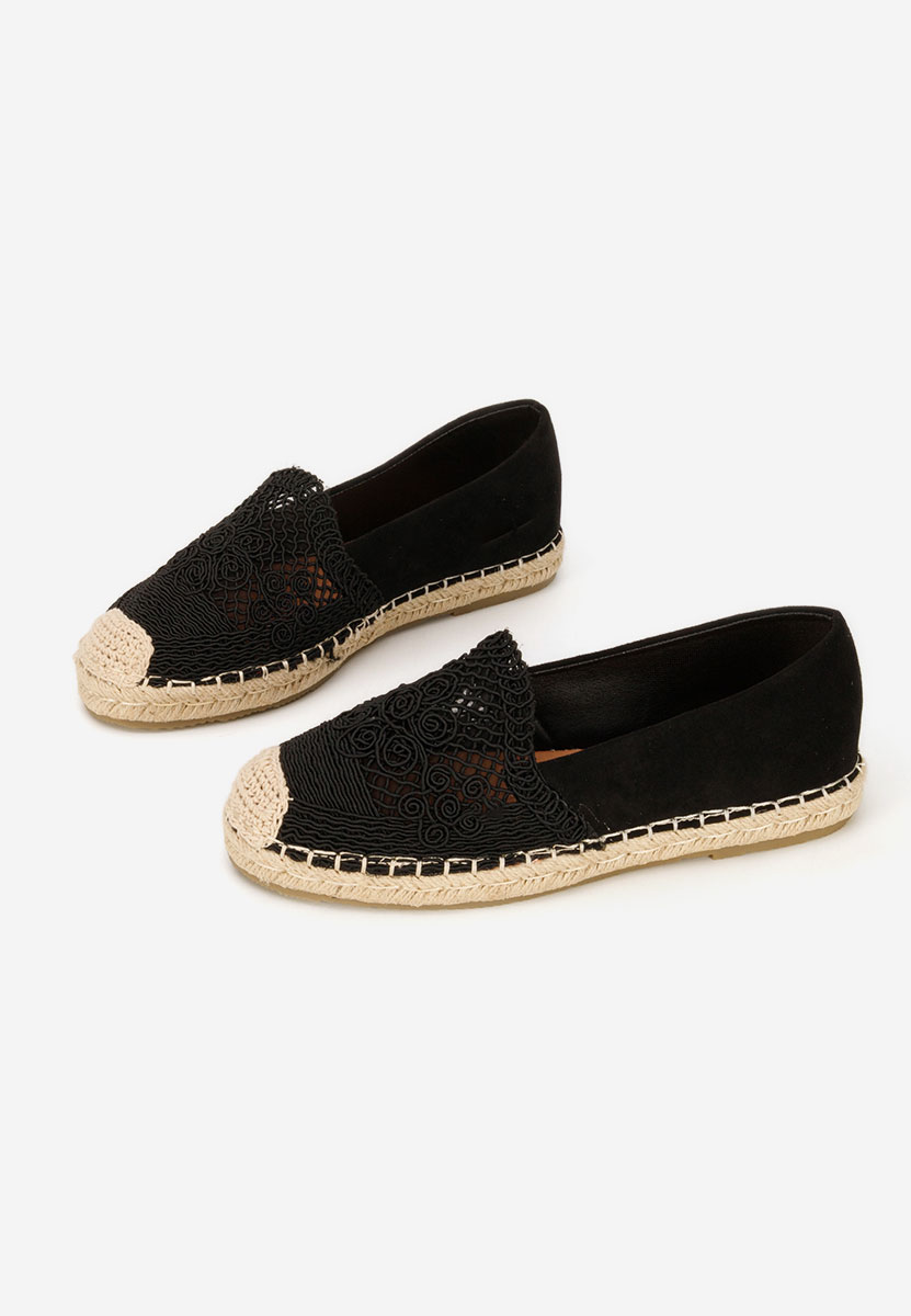 Černé dámské espadrilky Thaisa