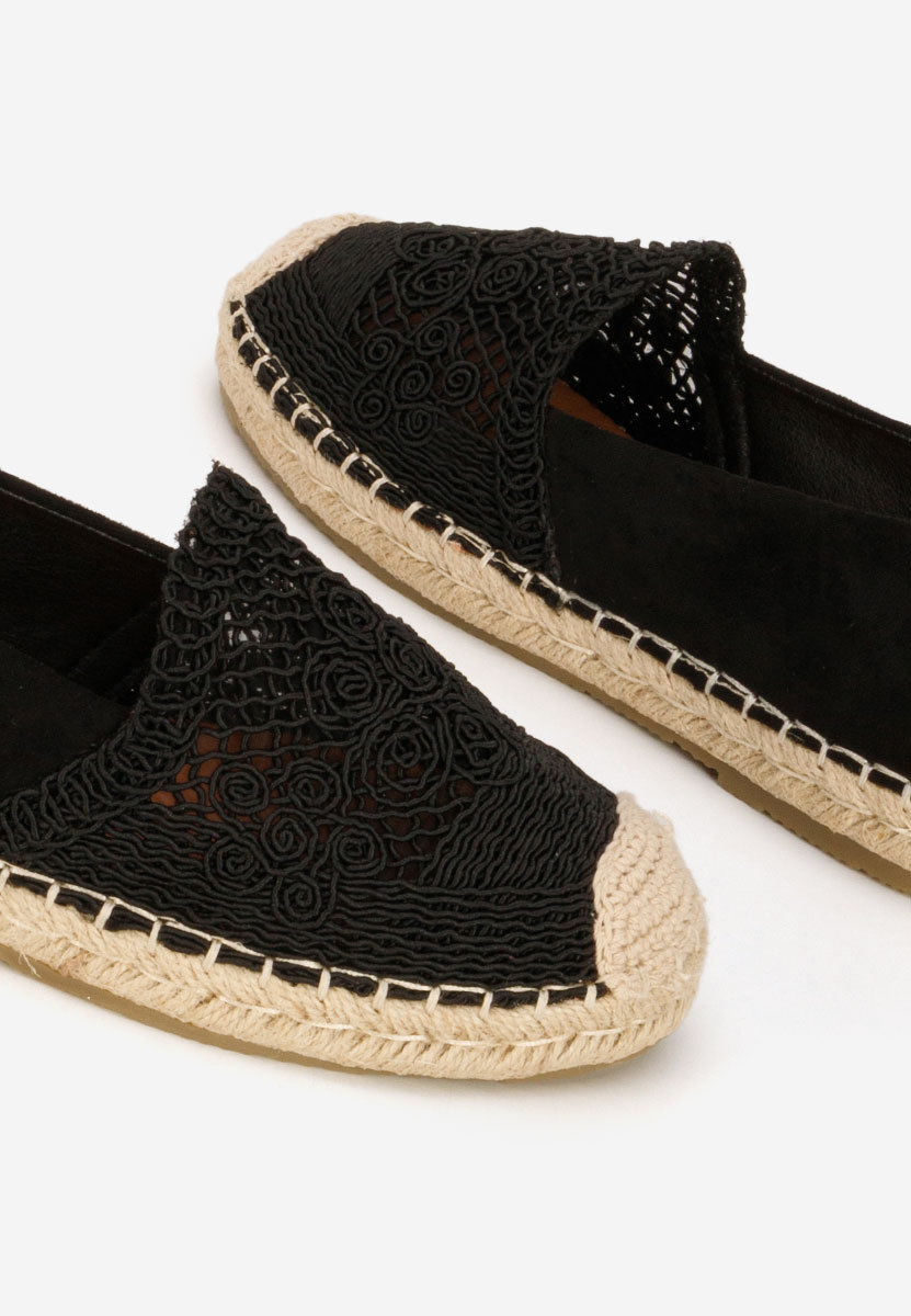 Černé dámské espadrilky Thaisa