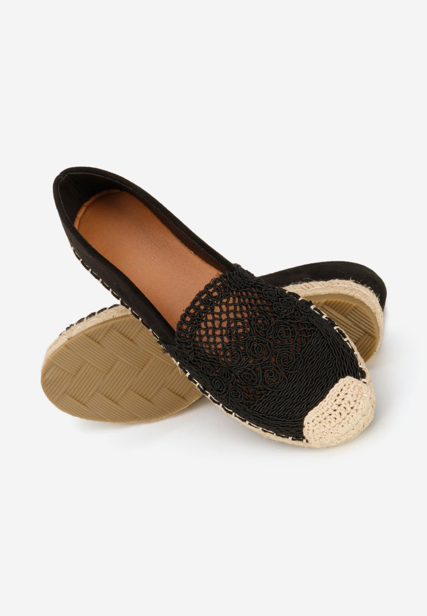 Černé dámské espadrilky Thaisa