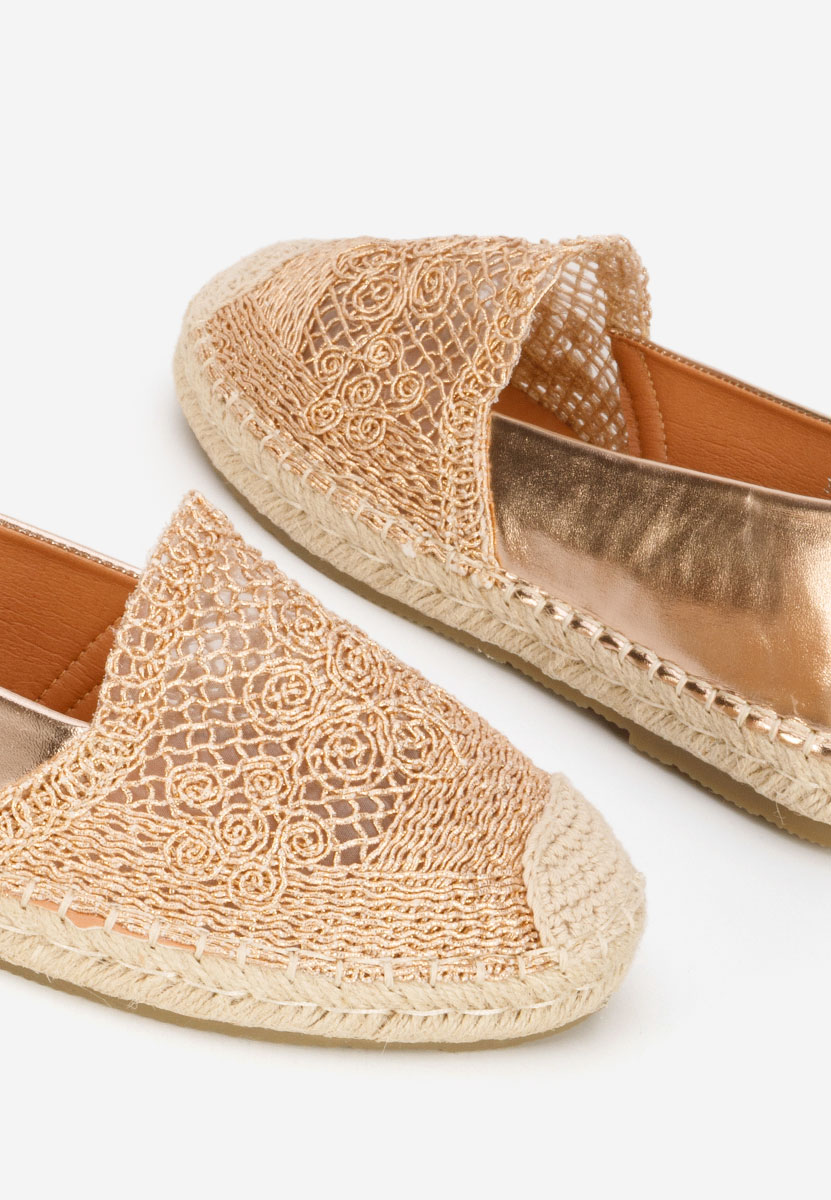 Champagne dámské espadrilky Thaisa