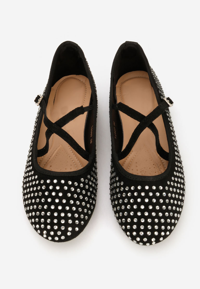 Černé dámské baleríny Karemy