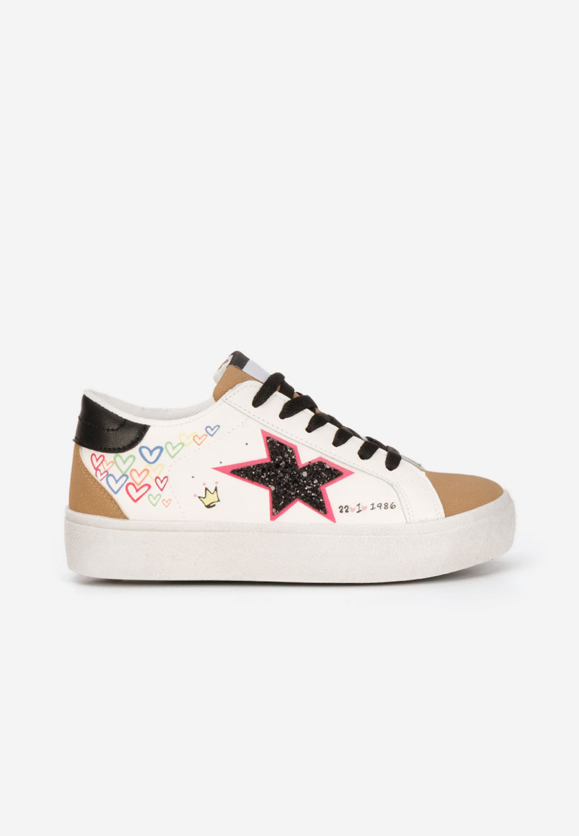 Bílé dámské plátěné tenisky Williamira V2