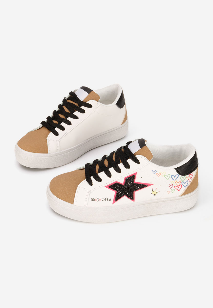 Bílé dámské plátěné tenisky Williamira V2