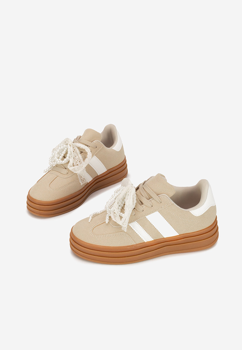 Béžové dámské tenisky Roxanne