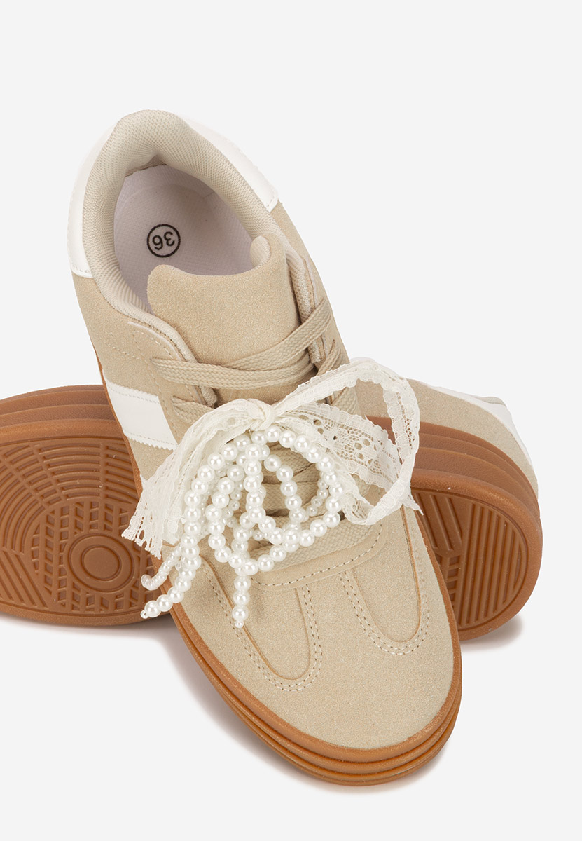 Béžové dámské tenisky Roxanne