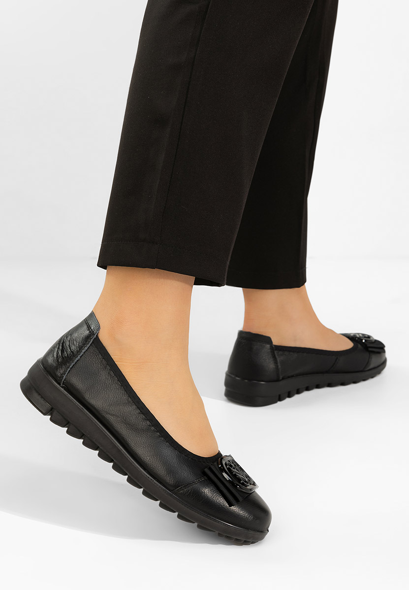 Černé dámské baleríny Demarisa