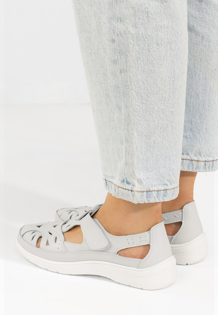 Bílé dámské espadrilky Etheria V2