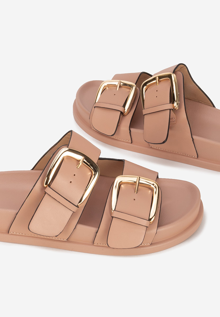 Ružové dámské pantofle Teodia