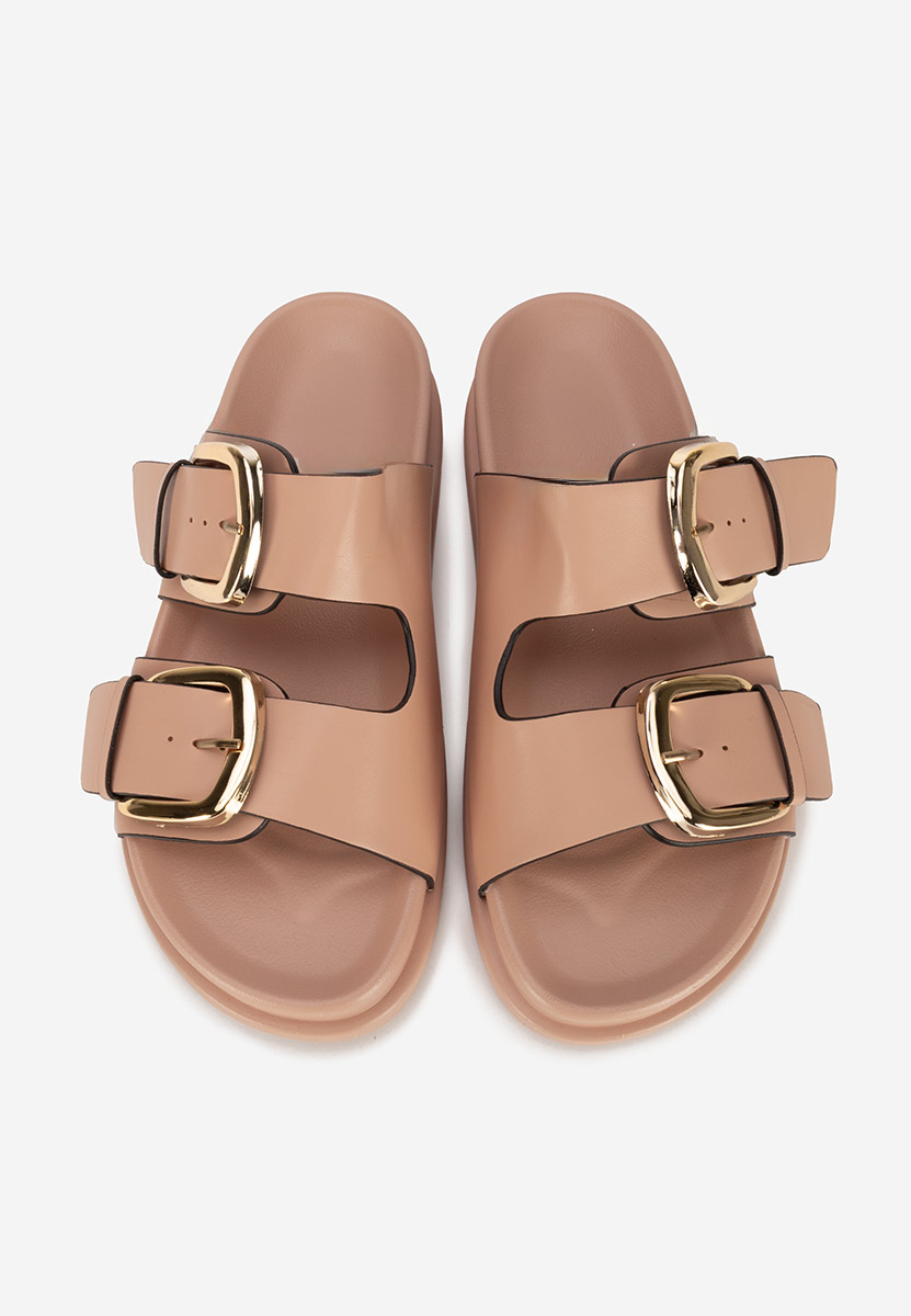 Ružové dámské pantofle Teodia