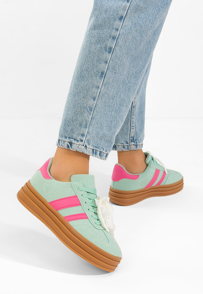 Zelené dámské tenisky Roxanne