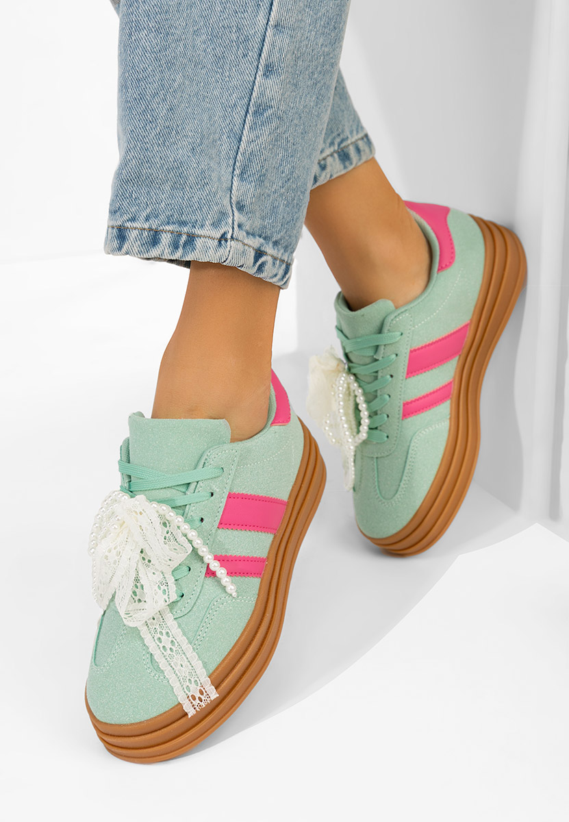 Zelené dámské tenisky Roxanne