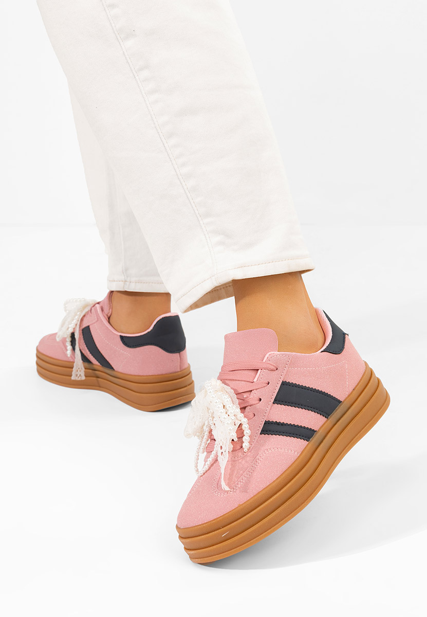 Ružové dámské tenisky Roxanne