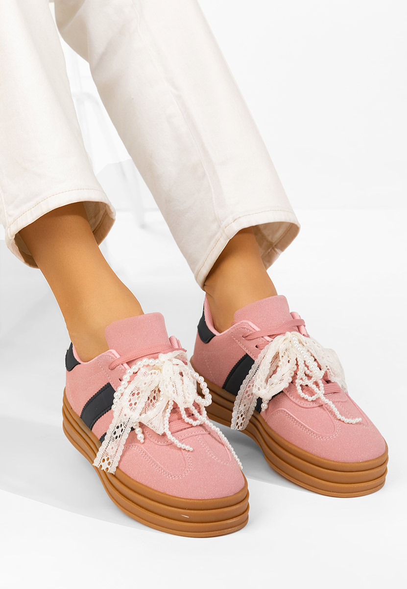 Ružové dámské tenisky Roxanne