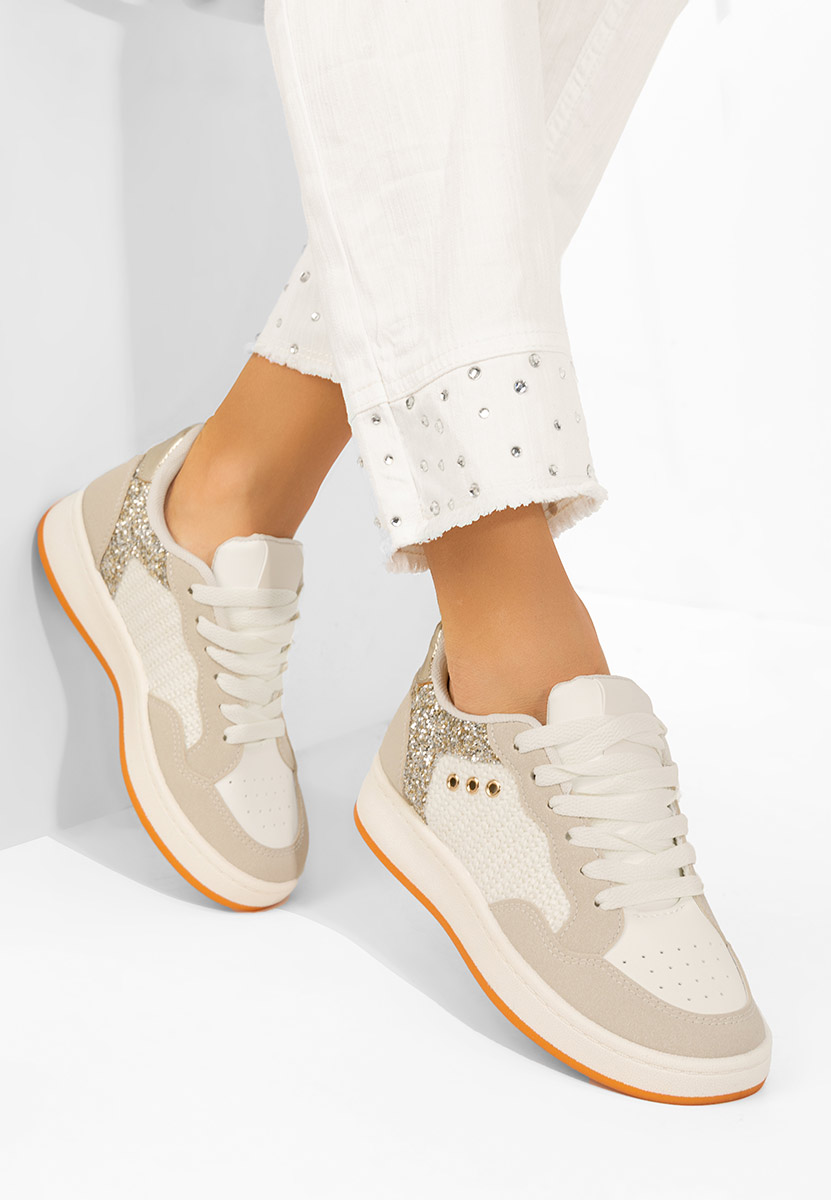 Béžové dámské tenisky Nerina