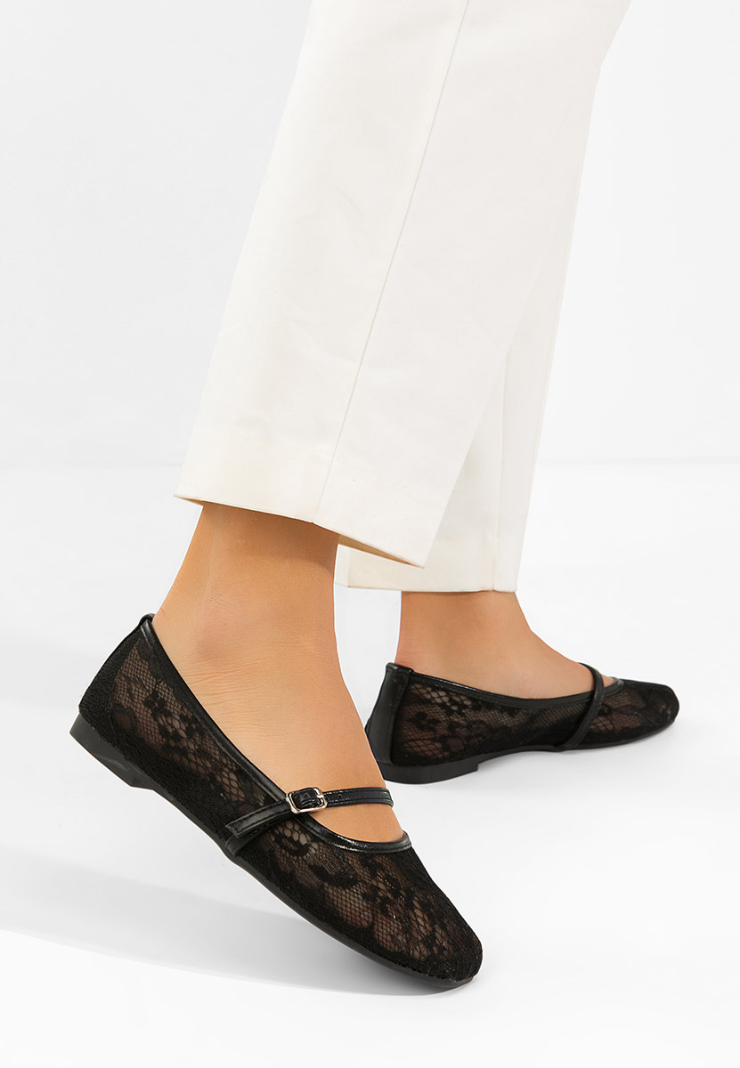 Černé dámské baleríny Corelay