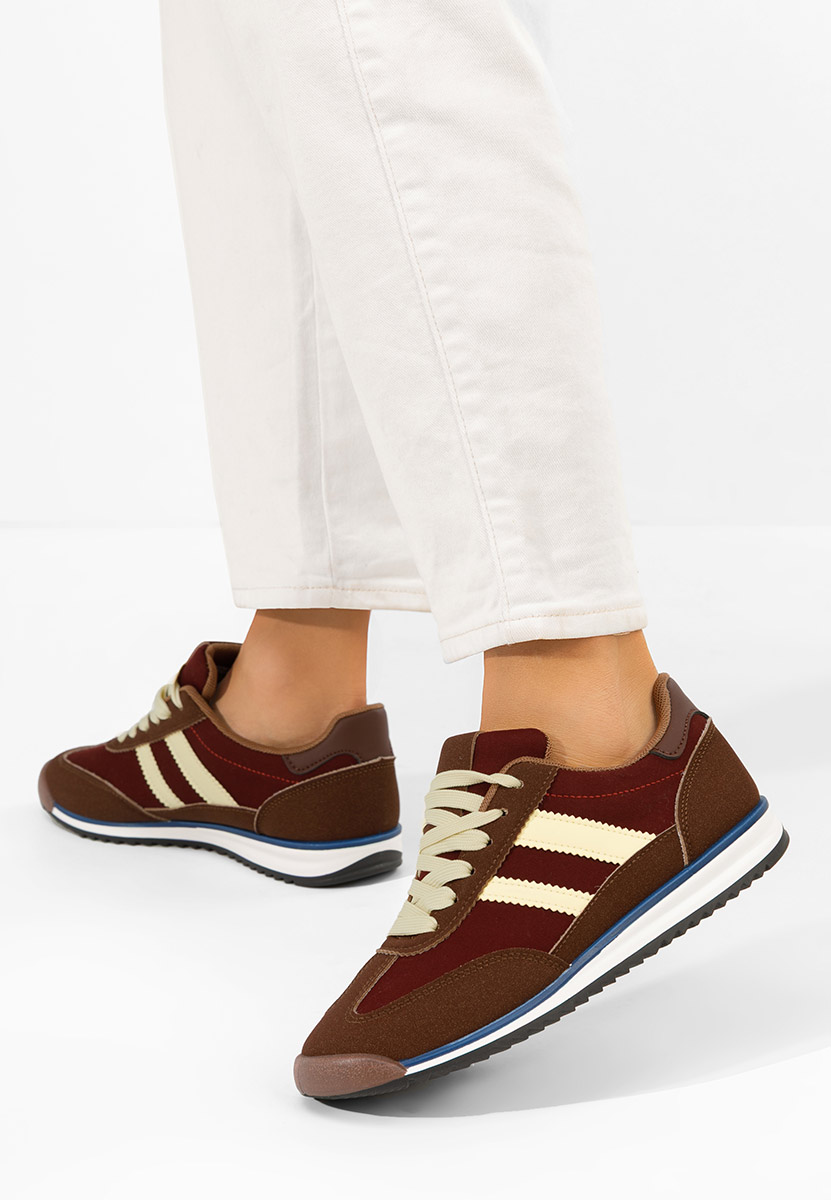 Hnedé dámské tenisky Catia