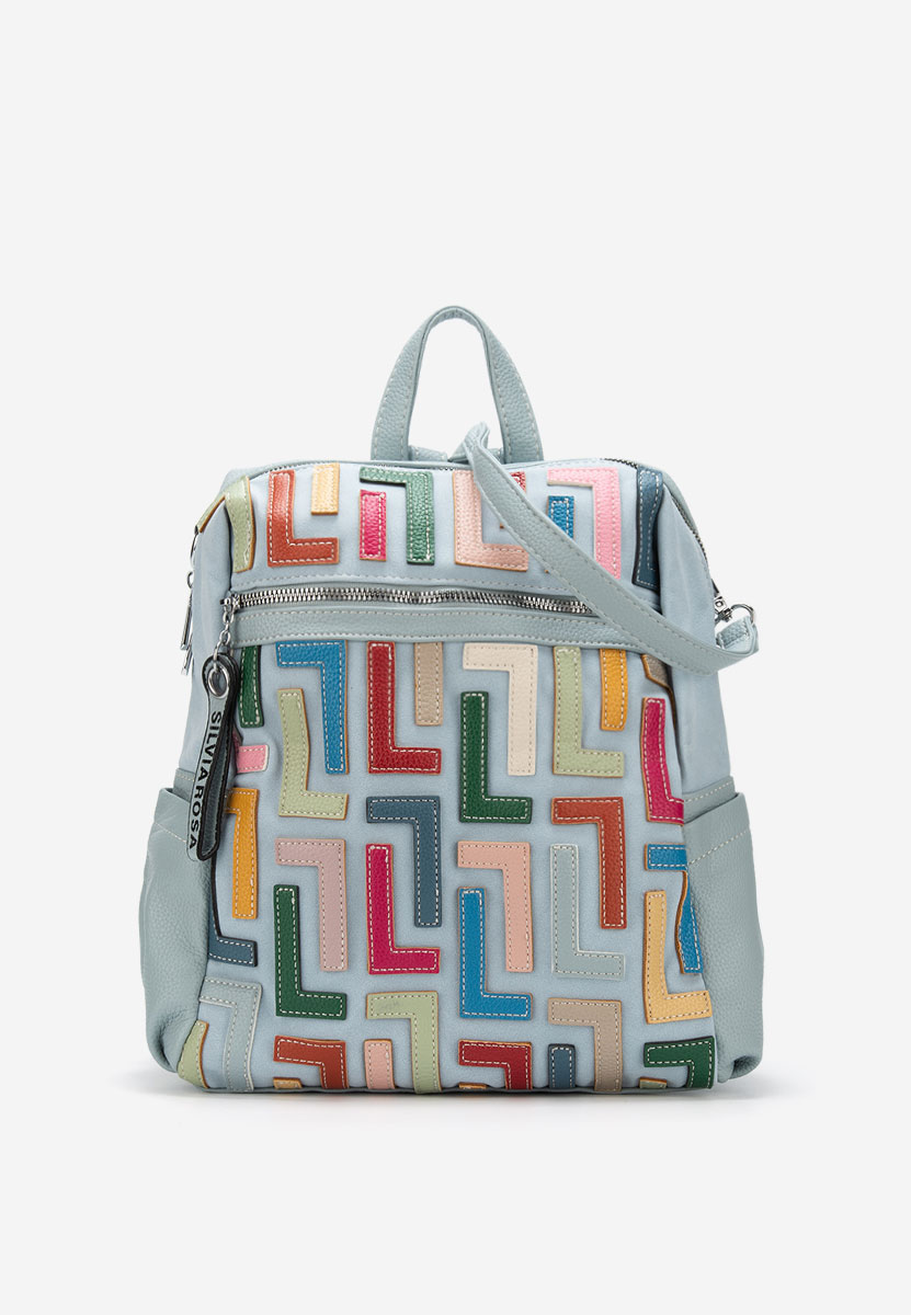 Modré dámská batoh Silvia Rosa 6129