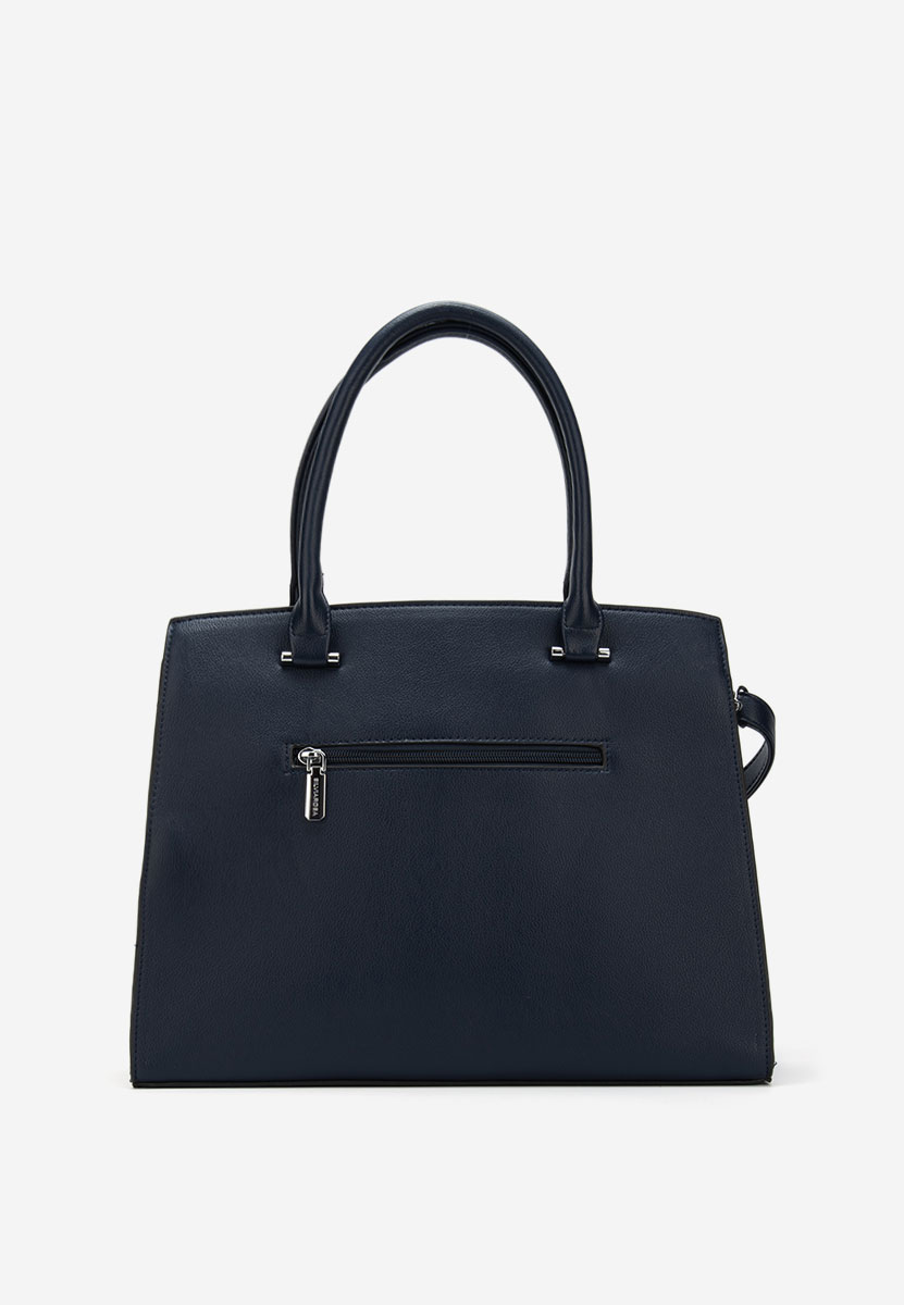 Tmavě modré rukojeť kabelky Aidana