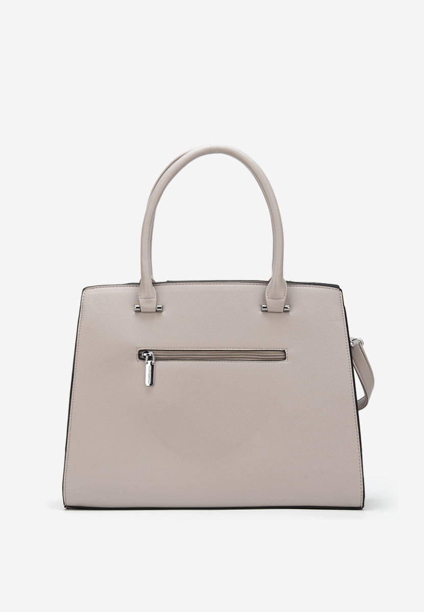 Šedé rukojeť kabelky Aidana