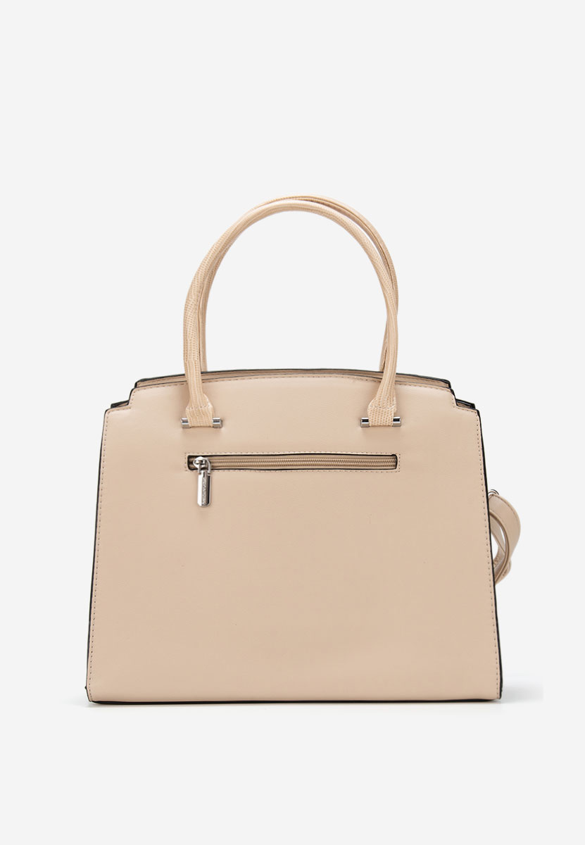 Béžové kancelářská kabelka Silvia Rosa 8179