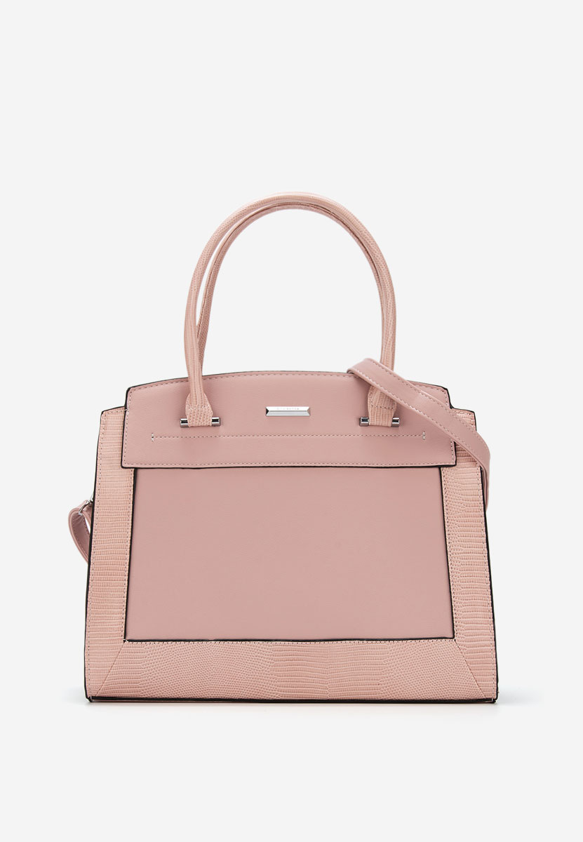 Ružové kancelářská kabelka Silvia Rosa 8179