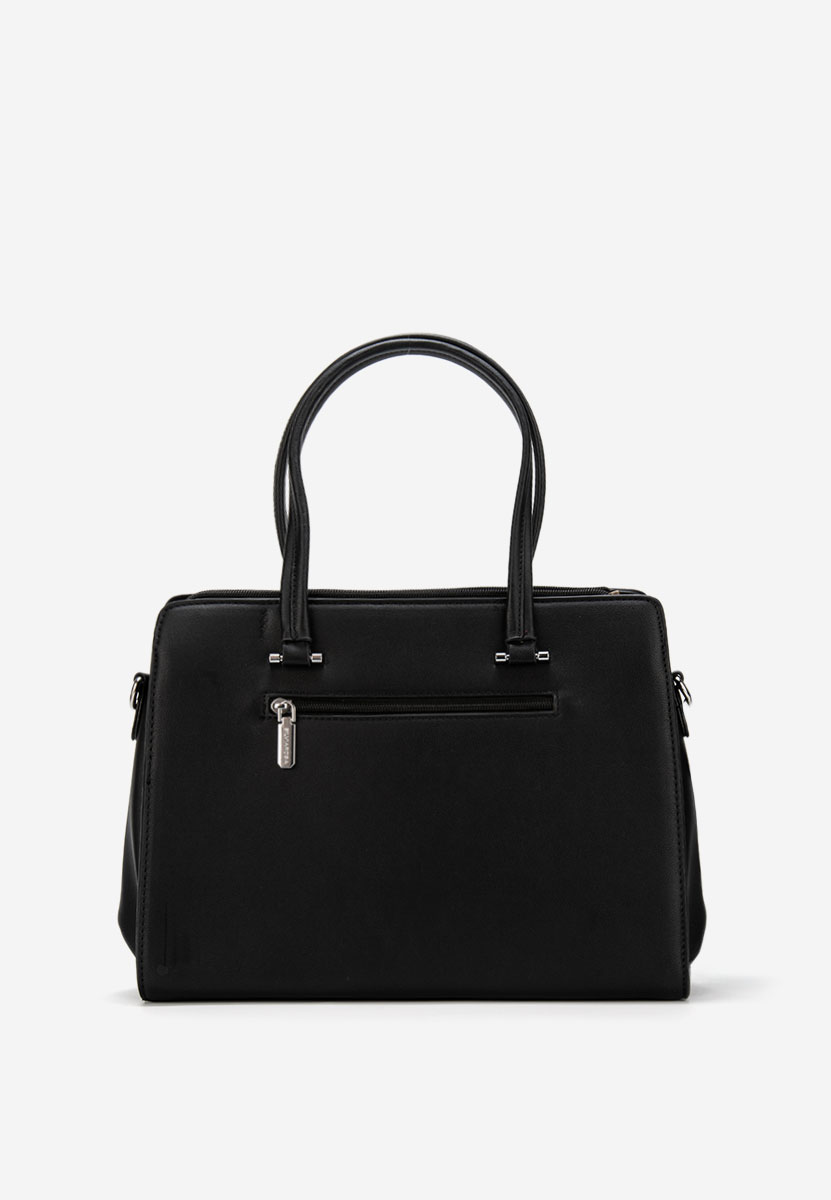 Černá kancelářská kabelka Silvia Rosa 8171