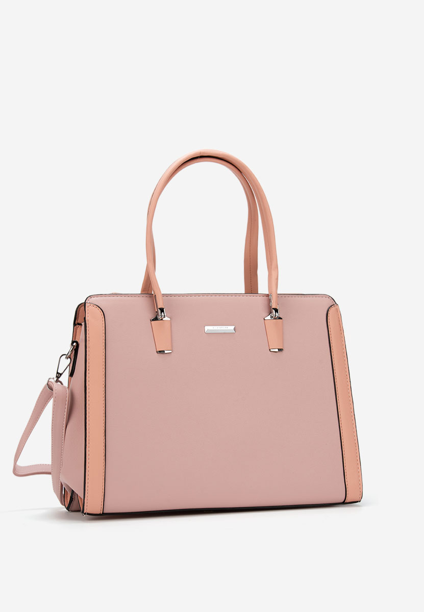 Ružové kancelářská kabelka Silvia Rosa 8171