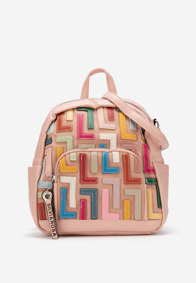 Ružové dámská batoh Silvia Rosa 6128