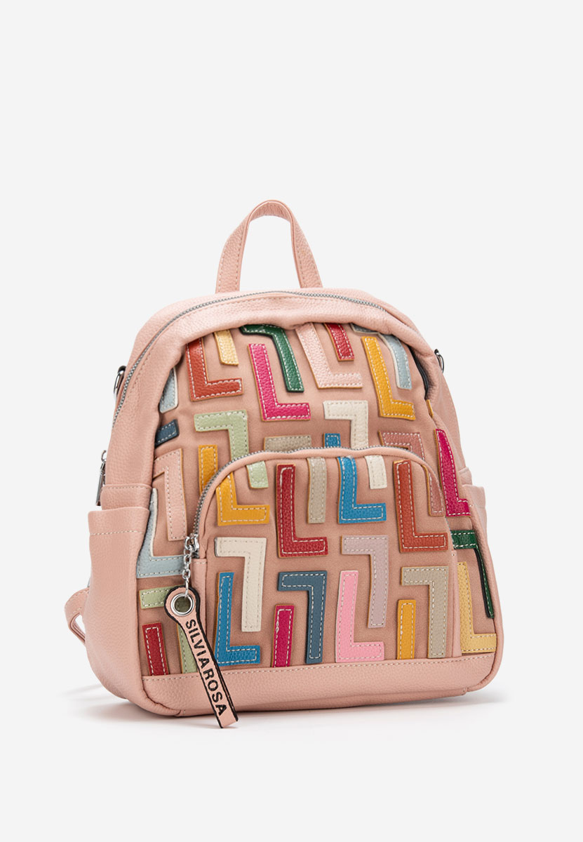 Ružové dámská batoh Silvia Rosa 6128