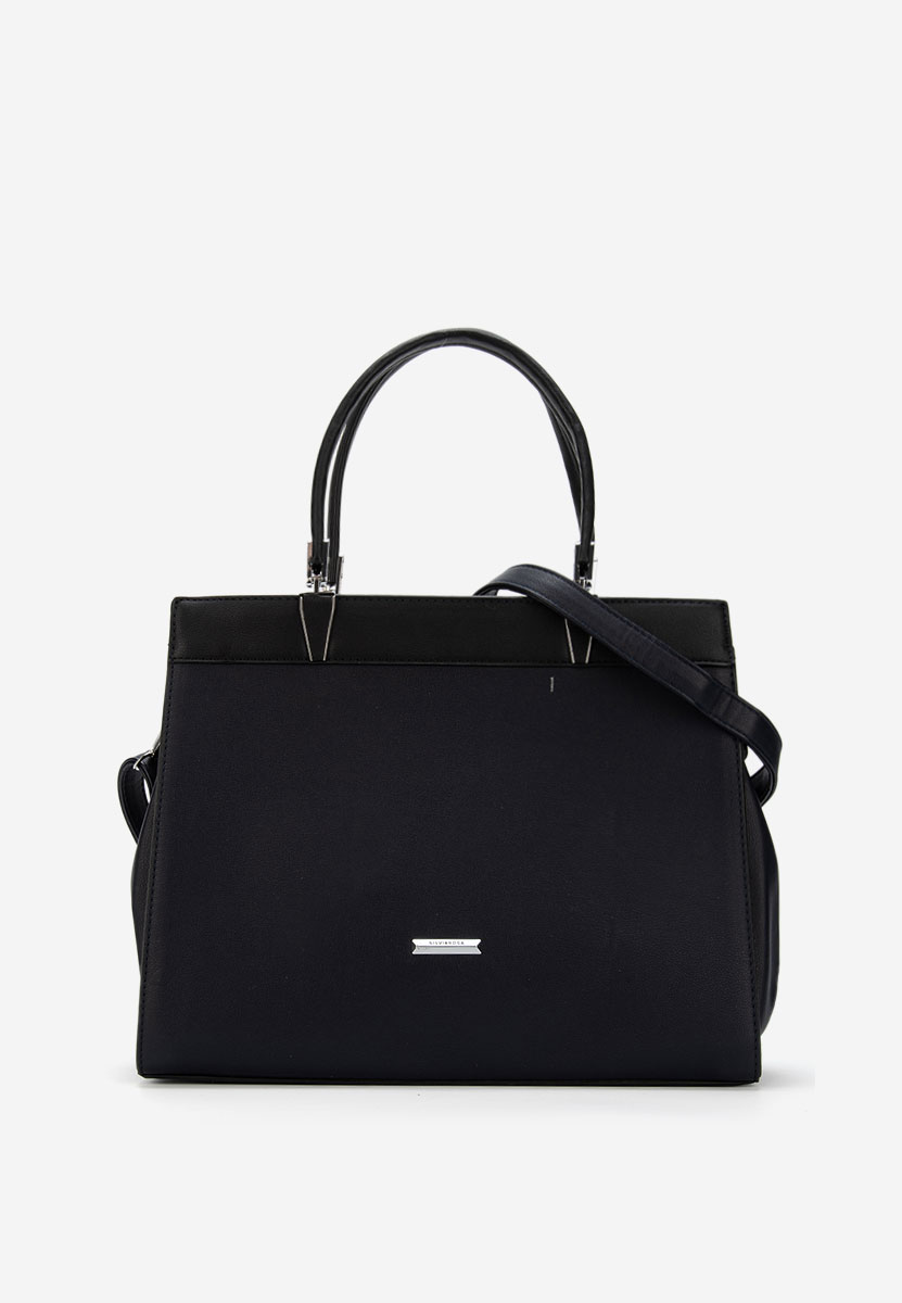 Tmavě modré kancelářská kabelka Silvia Rosa 8170