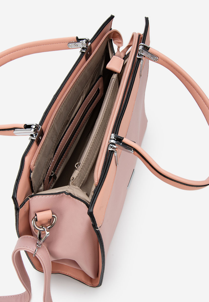 Ružové kancelářská kabelka Silvia Rosa 8170