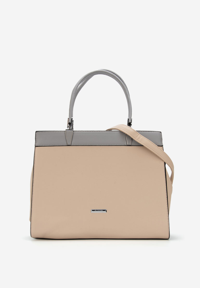 Béžové kancelářská kabelka Silvia Rosa 8170