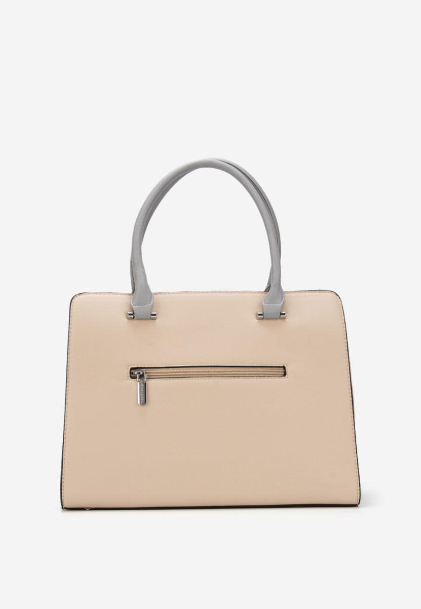 Béžové kancelářská kabelka Silvia Rosa 6793