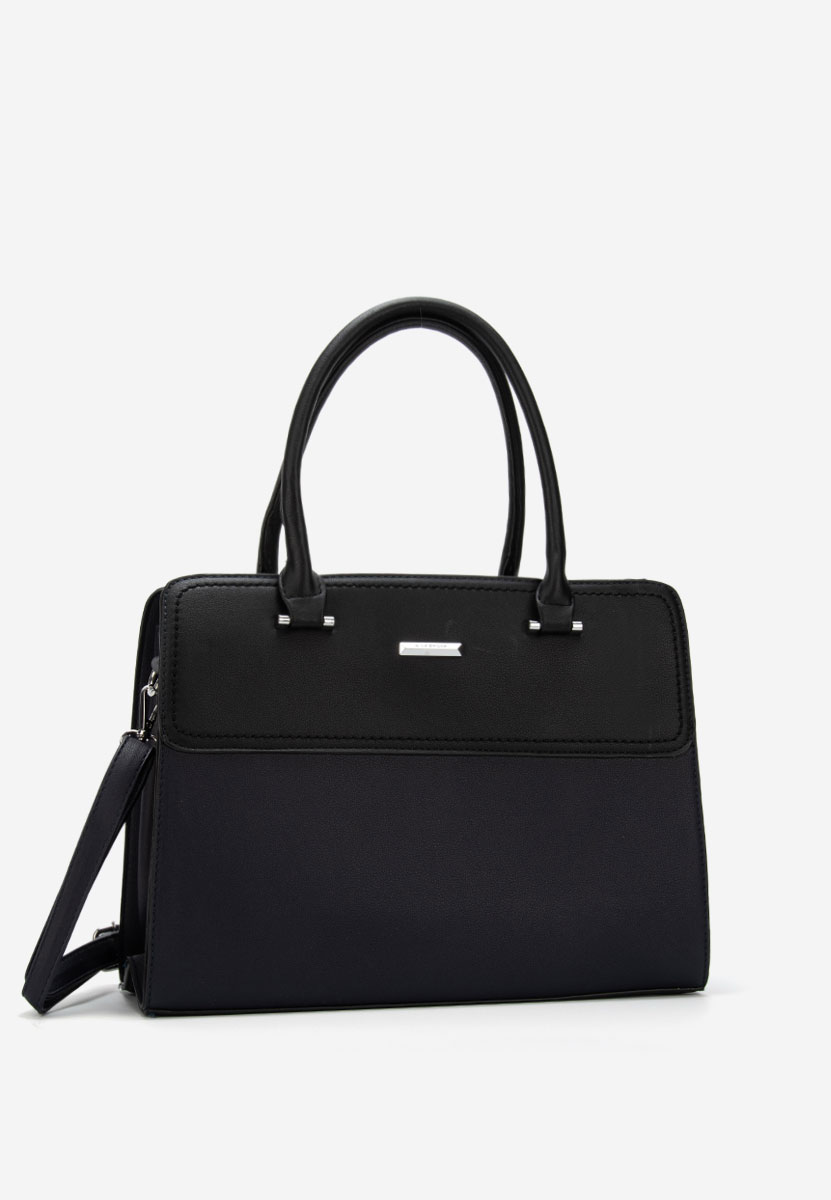 Tmavě modré kancelářská kabelka Silvia Rosa 6793