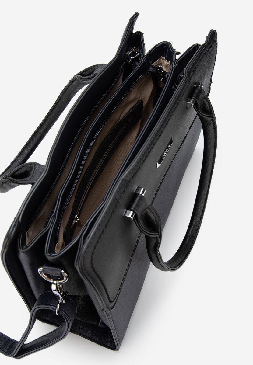 Tmavě modré kancelářská kabelka Silvia Rosa 6793