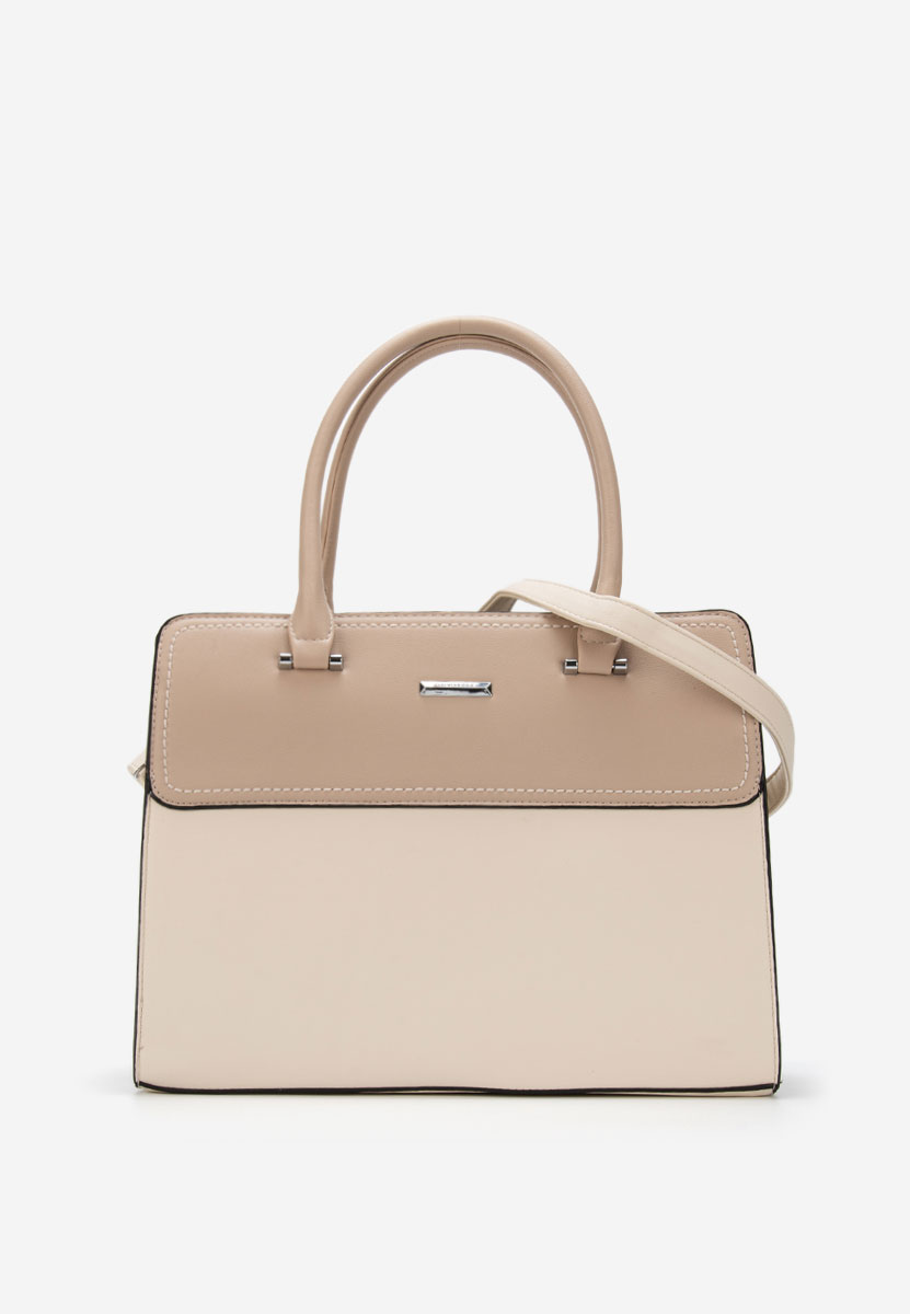 Bílá kancelářská kabelka Silvia Rosa 6793