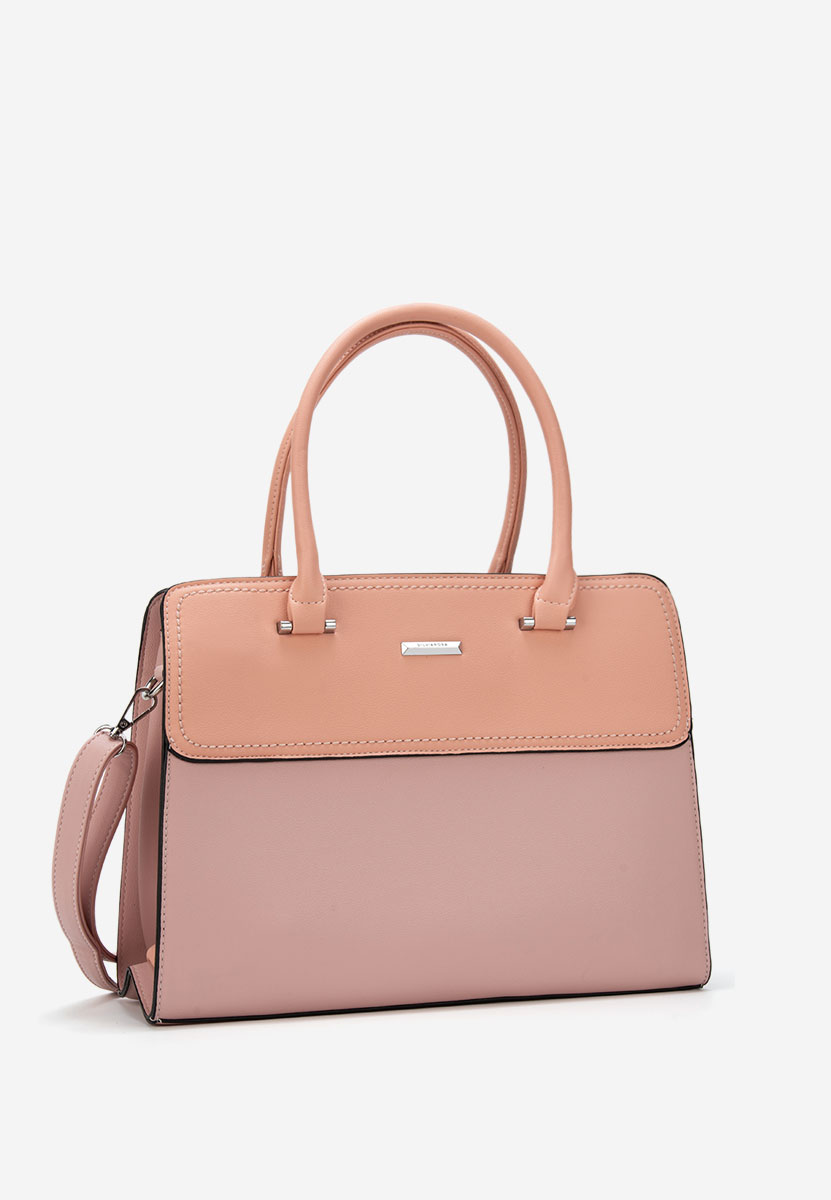 Ružové kancelářská kabelka Silvia Rosa 6793
