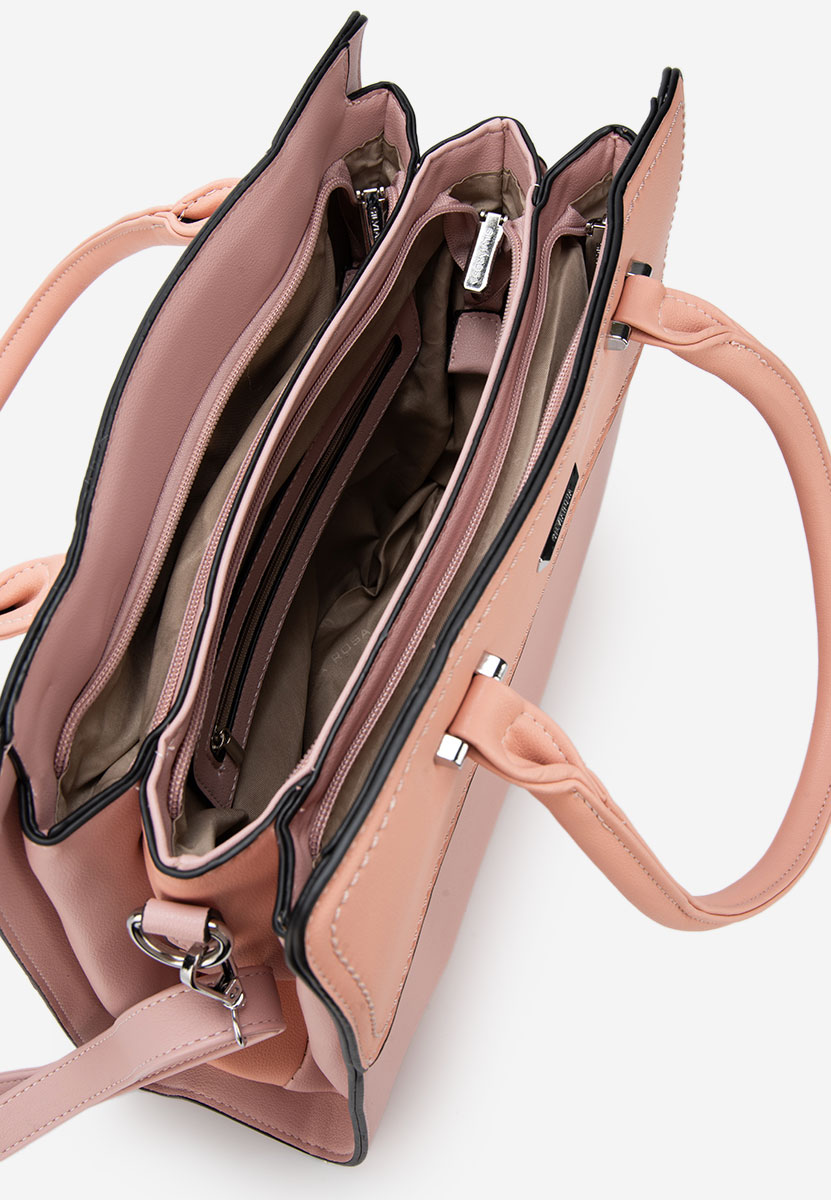 Ružové kancelářská kabelka Silvia Rosa 6793