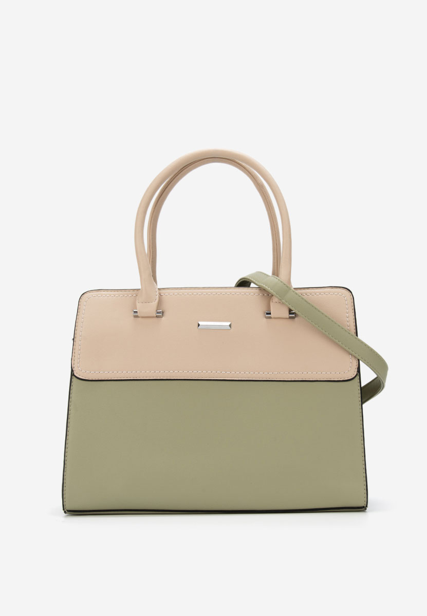 Zelená kancelářská kabelka Silvia Rosa 6793