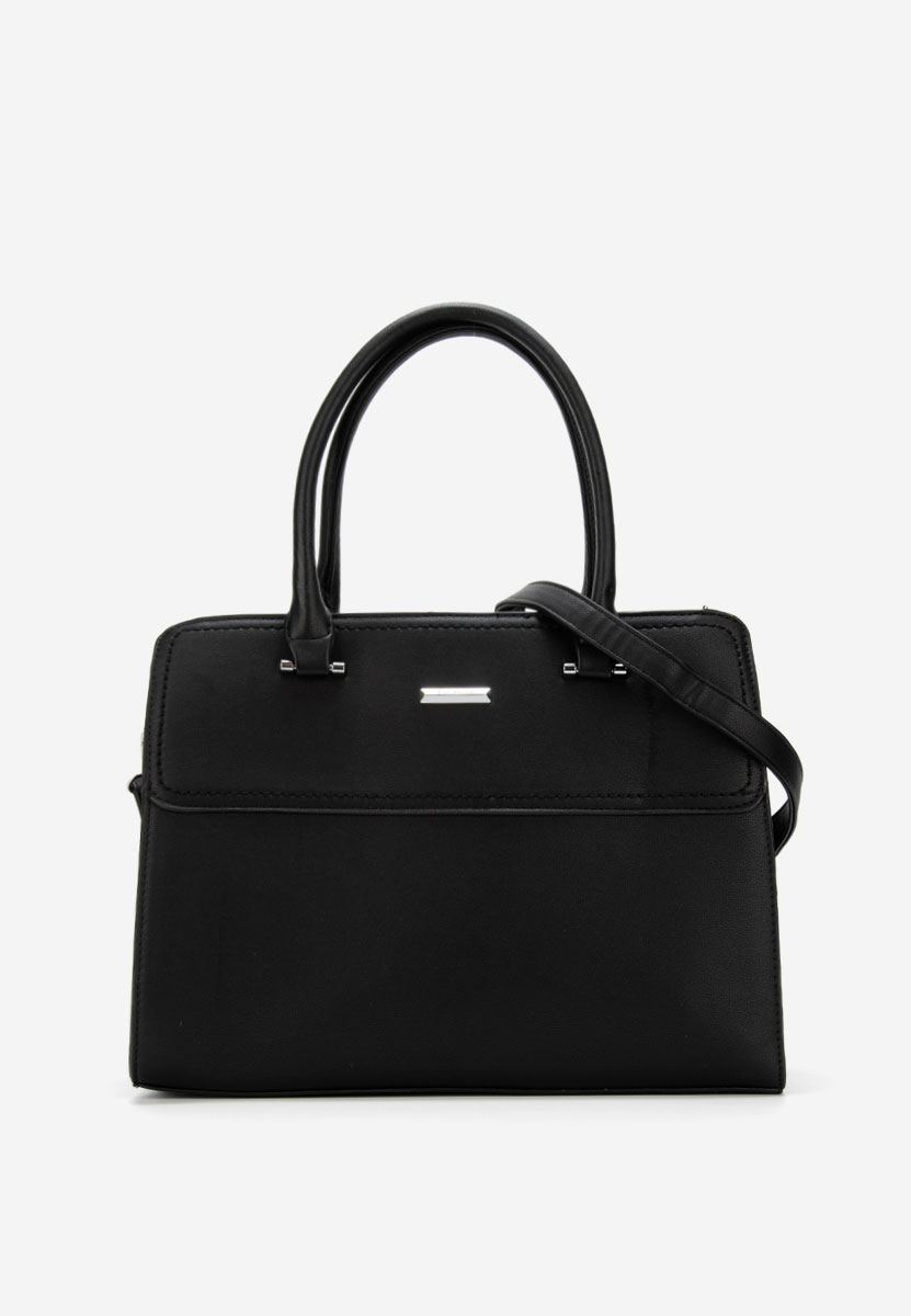 Černá kancelářská kabelka Silvia Rosa 6793